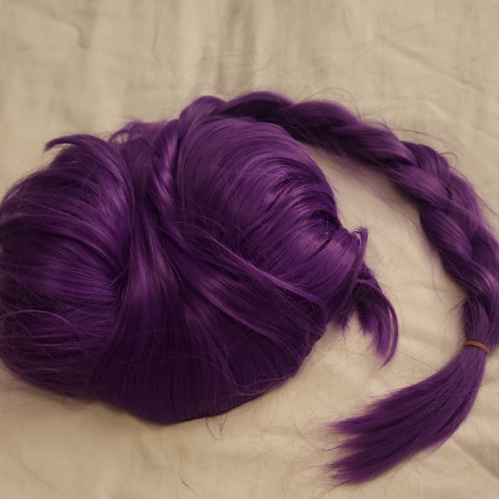 KPOP DEMON HUNTERS RUMI Purple KID WIG